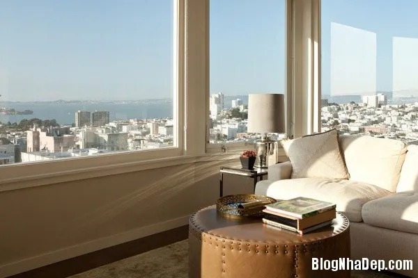 Căn hộ penthouse sang trọng ấm cúng ở San Francisco
