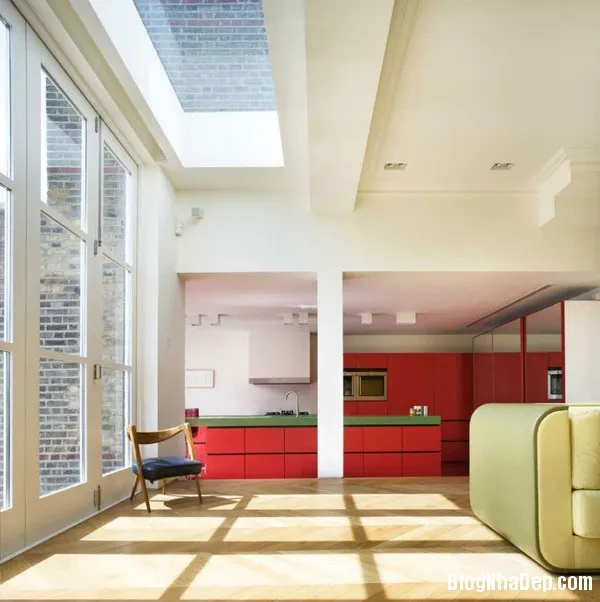 Ngôi nhà tràn ngập sắc màu do Andy Martin Associates thiết kế