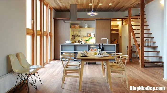 Những căn bếp mang phong cách Nhật hiện đại theo phong cách người tối giản