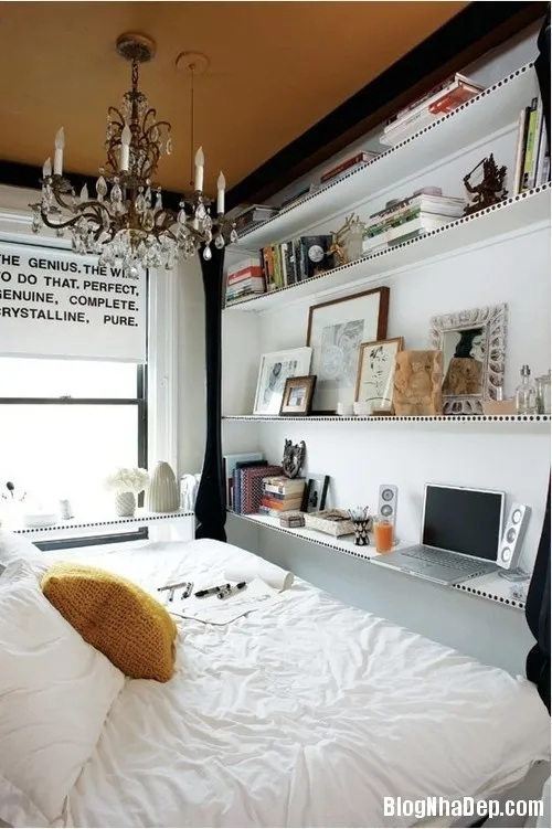 Trang trí phòng ngủ nhỏ xinh thông minh