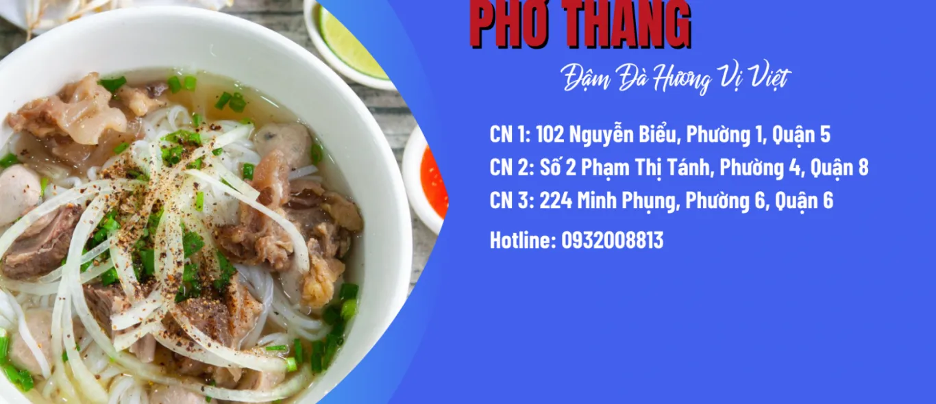 Top +10 Quán Phở Bò Ngon Ở Sài Gòn Nên Thử 1 Lần
